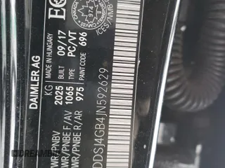 2018 Mercedes-Benz CLA 250 z VIN WDDSJ4GB4JN592629, wystawiony jako Copart lot #44162995 z przebiegiem 105 024 mil mil oraz Szkoda całkowita • Salvage title. Historia ofert i sprzedaży dostępna na DreamBid. Obrazek 12.