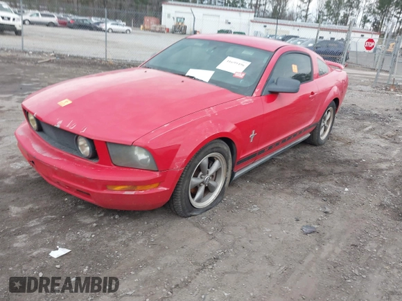 2006 Ford Mustang Standard with VIN 1ZVHT80N465163375, listed as a IAAI auction lot 41699496 with 179,854 mi miles. Bid and sale history available at carsss.com. Image 2.