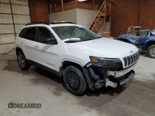 2022 Jeep Cherokee Limited with VIN 1C4PJMDXXND532916, listed as a Copart auction lot 57919635 with 14,196 mi miles and Salvage title. Bid and sale history available at DreamBid. Image 4.