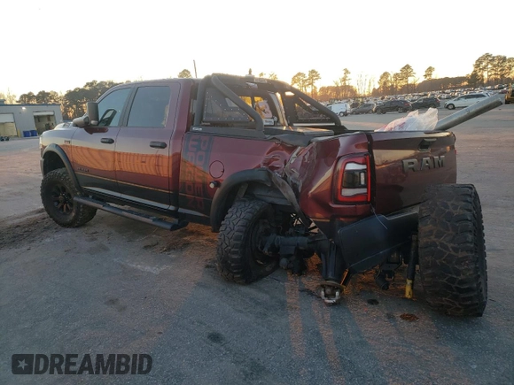 2020 Ram 2500 Power Wagon with VIN 3C6TR5EJ0LG193176, listed as a Copart auction lot 45505845 with 76,008 mi miles and Salvage Title. Bid and sale history available at carsss.com. Image 2.