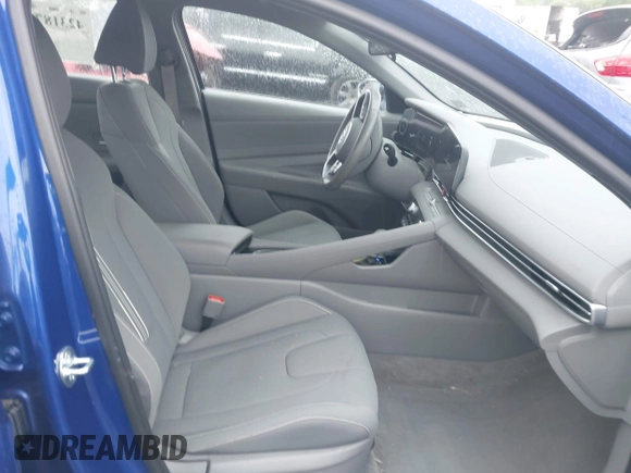 2023 Hyundai Elantra SEL with VIN KMHLS4AG6PU612325, listed as a IAAI auction lot 42318709 with 21,399 mi miles and . Bid and sale history available at DreamBid. Image 5.