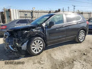 2020 Buick Envision Essence with VIN LRBFXCSA8LD071343, listed as a Copart auction lot 88986155 with 65,826 mi miles and Salvage Title. Bid and sale history available at carsss.com. Image 1.
