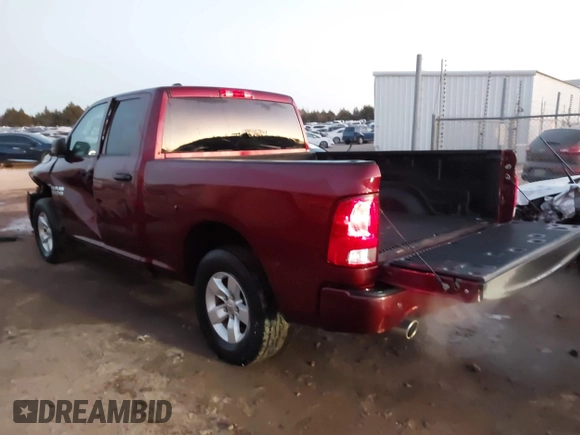 2018 Ram 1500 Express with VIN 1C6RR6FT7JS248230, listed as a IAAI auction lot 41371862 with 109,644 mi miles and . Bid and sale history available at DreamBid. Image 3.