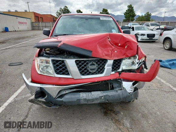 2008 Nissan Frontier SE with VIN 1N6AD07U58C417963, listed as a Copart auction lot 63128965 with 166,470 mi miles and Salvage title. Bid and sale history available at DreamBid. Image 5.