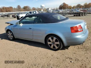 2005 Audi A4 3.0L with VIN WAUDT48H25K007566, listed as a Copart auction lot 78208114 with 110,422 mi miles and Salvage Title. Bid and sale history available at carsss.com. Image 2.
