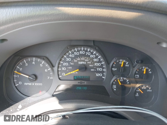 2004 Chevrolet TrailBlazer LT with VIN 1GNDS13S342361478, listed as a IAAI auction lot 42094261 with 298,130 mi miles and . Bid and sale history available at DreamBid. Image 7.