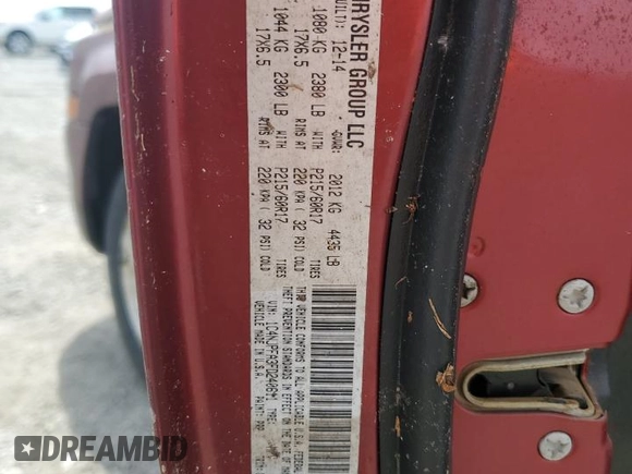 2015 Jeep Patriot Latitude with VIN 1C4NJPFA3FD240611, listed as a Copart auction lot 56467035 with Not provided miles and Salvage title. Bid and sale history available at DreamBid. Image 12.