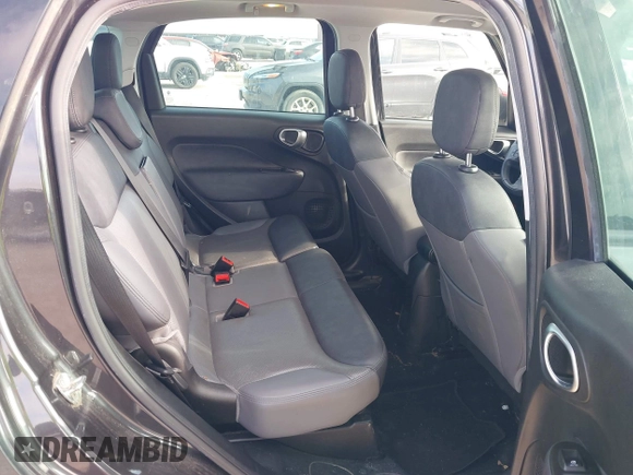 2017 FIAT 500L Trekking with VIN ZFBCFADH6HZ040109, listed as a IAAI auction lot 42770787 with 93,362 mi miles and . Bid and sale history available at DreamBid. Image 8.