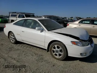 2001 Toyota Solara SE with VIN 2T1CF22P81C458104, listed as a Copart auction lot 73561244 with 74,177 mi miles and Salvage Title. Bid and sale history available at carsss.com. Image 4.