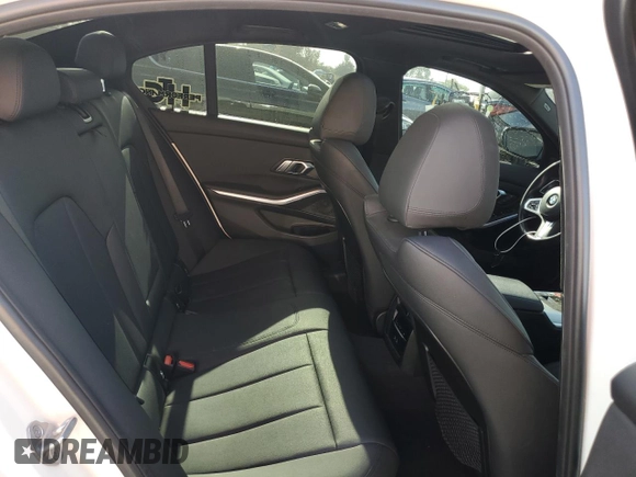 2021 BMW 3 Series M340i xDrive with VIN 3MW5U9J07M8B57210, listed as a Copart auction lot 86221464 with 50,810 mi miles and Salvage Title. Bid and sale history available at carsss.com. Image 10.