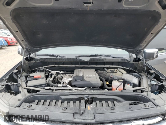 2021 Chevrolet Silverado 1500 LTZ with VIN 1GCUYGET5MZ135627, listed as a Copart auction lot 46025674 with Not Provided miles and Salvage Title. Bid and sale history available at DreamBid. Image 11.