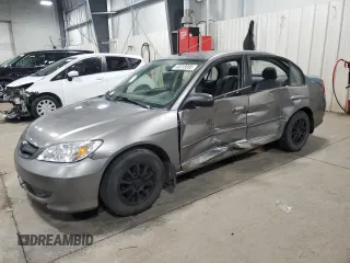 2004 Honda Civic Hybrid with VIN JHMES95664S002426, listed as a Copart auction lot 43018095 with 174,425 mi miles and Salvage Title. Bid and sale history available at carsss.com. Image 1.