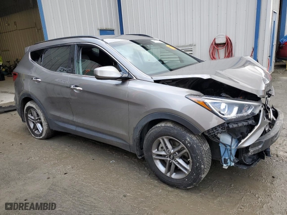 2017 Hyundai Santa Fe Sport 2.4L with VIN 5XYZU3LB1HG436470, listed as a Copart auction lot 41772755 with NaN miles and Salvage Title. Bid and sale history available at carsss.com. Image 4.