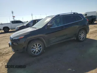 2018 Jeep Cherokee Limited z VIN 1C4PJMDX5JD500983, wystawiony jako Copart lot #55483515 z przebiegiem 129 380 mil mil oraz Szkoda całkowita • Salvage title. Historia ofert i sprzedaży dostępna na DreamBid. Obrazek 1.