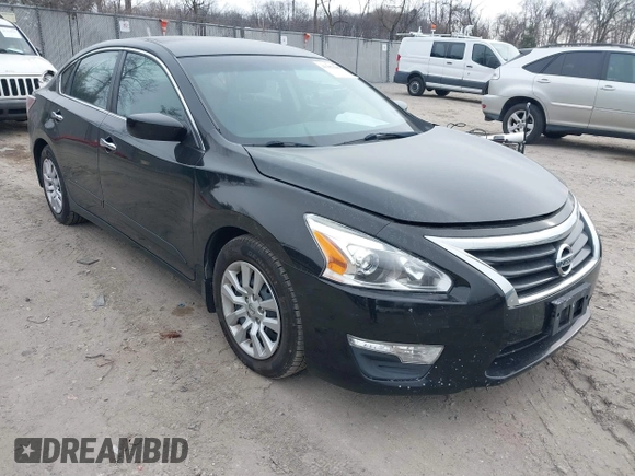 2015 Nissan Altima S with VIN 1N4AL3AP4FN380518, listed as a IAAI auction lot 41309200 with 104,340 mi miles and . Bid and sale history available at DreamBid. Image 1.