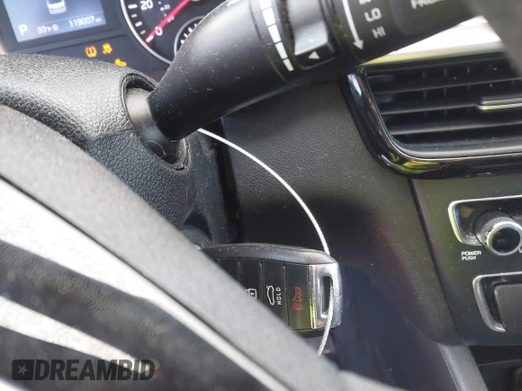 2019 Kia Optima LX with VIN 5XXGT4L33KG339985, listed as a IAAI auction lot 41218499 with 119,007 mi miles. Bid and sale history available at carsss.com. Image 11.
