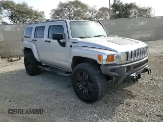 2006 Hummer H3 with VIN 5GTDN136568270854, listed as a Copart auction lot 42046995 with 121,806 mi miles and Salvage Title. Bid and sale history available at DreamBid. Image 12.