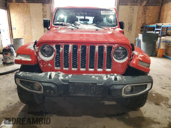 2021 Jeep Wrangler Unlimited Sahara z VIN 1C4JJXP64MW786392, wystawiony jako Copart lot #51800875 z przebiegiem 147 378 mil mil oraz Szkoda całkowita • Salvage title. Historia ofert i sprzedaży dostępna na DreamBid. Obrazek 5.