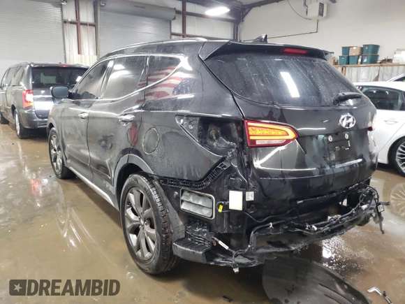 2017 Hyundai Santa Fe Ultimate with VIN 5XYZWDLA6HG501546, listed as a Copart auction lot 43372955 with 80,120 mi miles and Salvage title. Bid and sale history available at DreamBid. Image 2.