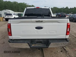 2021 Ford F-150 XL with VIN 1FTFW1E58MFB02149, listed as a Copart auction lot 60213045 with 117,142 mi miles and Salvage title. Bid and sale history available at DreamBid. Image 6.