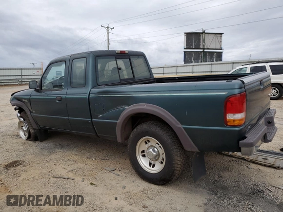 1997 Ford Ranger XLT with VIN 1FTDR15X9VTA52736, listed as a Copart auction lot 82224864 with 97,461 mi miles and Salvage Title. Bid and sale history available at carsss.com. Image 2.