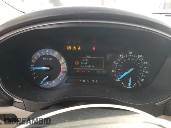 2017 Ford Fusion SE with VIN 3FA6P0H75HR387380, listed as a Copart auction lot 47252105 with 142,117 mi miles and Salvage Title. Bid and sale history available at carsss.com. Image 9.