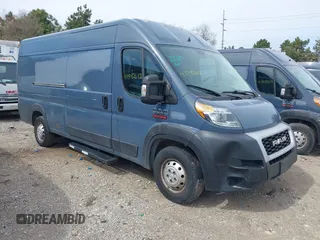 2019 Ram ProMaster Cargo with VIN 3C6URVJG4KE564333, listed as a IAAI auction lot 41842612 with 108,927 mi miles. Bid and sale history available at carsss.com. Image 1.