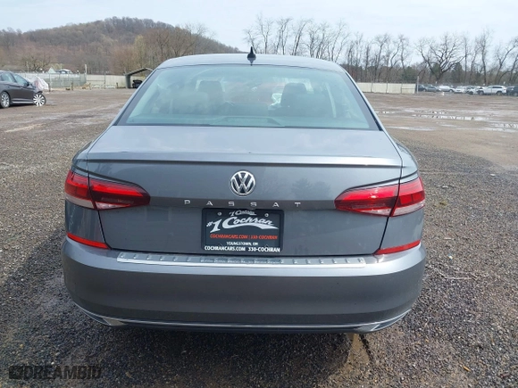 2021 Volkswagen Passat 2.0T SE with VIN 1VWSA7A3XMC011113, listed as a IAAI auction lot 41942881 with 63,753 mi miles. Bid and sale history available at carsss.com. Image 16.