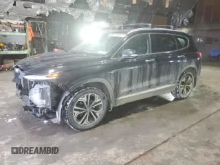 2020 Hyundai Santa Fe SEL with VIN 5NMS3CAA0LH276286, listed as a Copart auction lot 88899675 with 93,970 mi miles and Salvage Title. Bid and sale history available at carsss.com. Image 1.