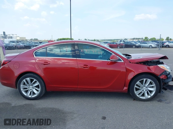 2015 Buick Regal with VIN 2G4GK5EX1F9296300, listed as a IAAI auction lot 42427999 with 74,777 mi miles and . Bid and sale history available at DreamBid. Image 13.