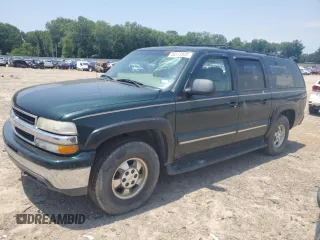 2001 Chevrolet Suburban LT z VIN 1GNFK16T01J223864, wystawiony jako Copart lot #58175935 z przebiegiem 154 225 mil mil oraz Szkoda całkowita • Salvage title. Historia ofert i sprzedaży dostępna na DreamBid. Obrazek 1.