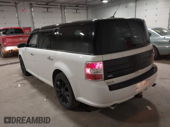2016 Ford Flex SEL with VIN 2FMHK6C83GBA14304, listed as a IAAI auction lot 41851515 with 105,378 mi miles. Bid and sale history available at carsss.com. Image 3.