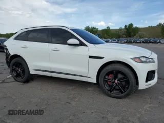 2018 Jaguar F-Pace S with VIN SADCM2FV8JA246410, listed as a Copart auction lot 57907555 with 104,990 mi miles and Salvage title. Bid and sale history available at DreamBid. Image 4.
