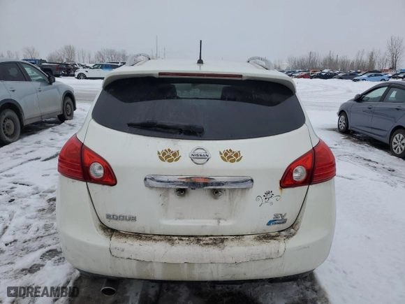 2011 Nissan Rogue SV with VIN JN8AS5MT3BW187173, listed as a Copart auction lot 46805525 with 220,781 mi miles and Salvage Title. Bid and sale history available at carsss.com. Image 6.