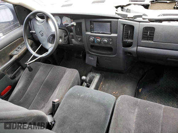 2003 Dodge 1500 ST z VIN 1D7HU18D53J620383, wystawiony jako Copart lot #58654225 z przebiegiem 88 645 mil mil oraz Czysty tytuł • Clean title. Historia ofert i sprzedaży dostępna na DreamBid. Obrazek 8.