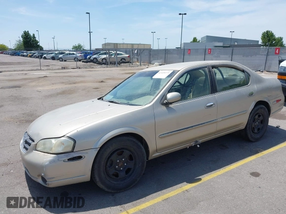 2000 Nissan Maxima GXE with VIN JN1CA31D3YT722606, listed as a IAAI auction lot 42449273 with Not provided miles and . Bid and sale history available at DreamBid. Image 2.