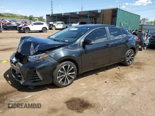 2019 Toyota Corolla L z VIN 2T1BURHE9KC186003, wystawiony jako Copart lot #58017875 z przebiegiem 45 038 mil mil oraz Szkoda całkowita • Salvage title. Historia ofert i sprzedaży dostępna na DreamBid. Obrazek 1.