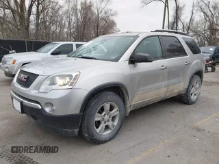 2008 GMC Acadia SLE1 with VIN 1GKEV13728J162101, listed as a IAAI auction lot 41810815 with 122,172 mi miles. Bid and sale history available at carsss.com. Image 2.