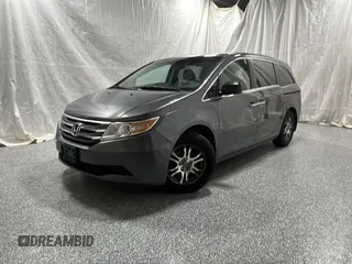 2011 Honda Odyssey EX-L with VIN 5FNRL5H62BB047183, listed as a Copart auction lot 56378645 with 125,446 mi miles and Clean Title. Bid and sale history available at DreamBid. Image 2.