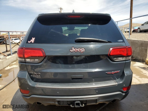 2018 Jeep Grand Cherokee Trailhawk with VIN 1C4RJFLT6JC328715, listed as a Copart auction lot 49987175 with 105,515 mi miles and Salvage Title. Bid and sale history available at carsss.com. Image 6.