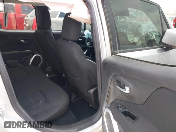 2018 Jeep Renegade Latitude with VIN ZACCJABB2JPJ56502, listed as a IAAI auction lot 42380142 with 39,740 mi miles and . Bid and sale history available at DreamBid. Image 8.