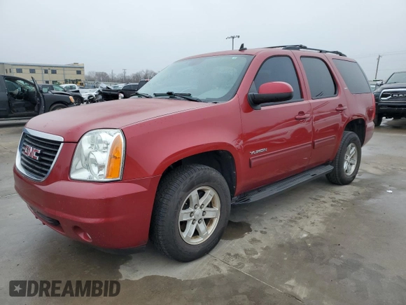 2014 GMC Yukon SLT with VIN 1GKS1CE03ER227433, listed as a Copart auction lot 44207385 with 0 mi miles and Clean Title. Bid and sale history available at carsss.com. Image 1.