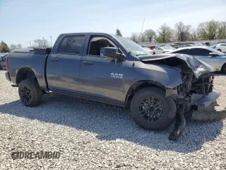 2017 Ram 1500 Tradesman with VIN 1C6RR7KGXHS591574, listed as a Copart auction lot 52803905 with 190,021 mi miles and Salvage title. Bid and sale history available at DreamBid. Image 4.