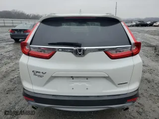 2019 Honda CR-V Touring with VIN 7FARW1H92KE012139, listed as a Copart auction lot 41484645 with 27,098 mi miles and Salvage Title. Bid and sale history available at carsss.com. Image 6.