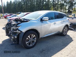 2016 Nissan Murano SL z VIN 5N1AZ2MH5GN144710, wystawiony jako IAAI lot #42011022 z przebiegiem 155 219 mil mil oraz . Historia ofert i sprzedaży dostępna na DreamBid. Obrazek 2.