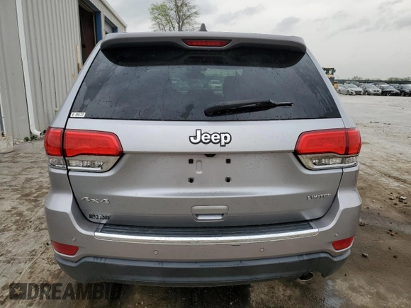 2017 Jeep Grand Cherokee Limited with VIN 1C4RJFBG2HC884972, listed as a Copart auction lot 53607745 with 113,445 mi miles and Salvage Title. Bid and sale history available at carsss.com. Image 6.