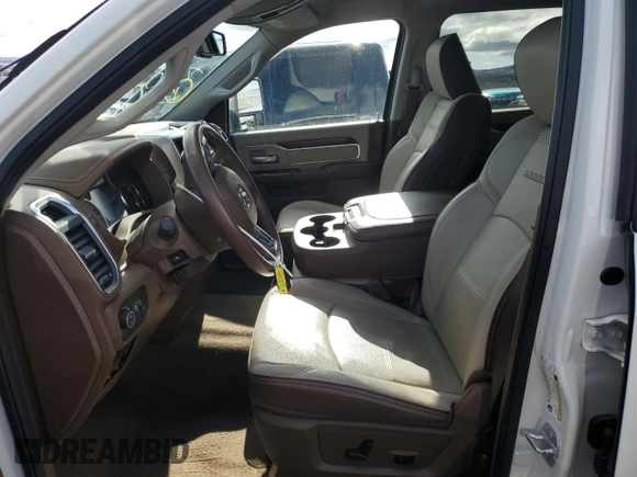 2023 Ram 2500 Laramie with VIN 3C6UR5FJ1PG591070, listed as a Copart auction lot 47958825 with 15,623 mi miles and Salvage title. Bid and sale history available at DreamBid. Image 7.