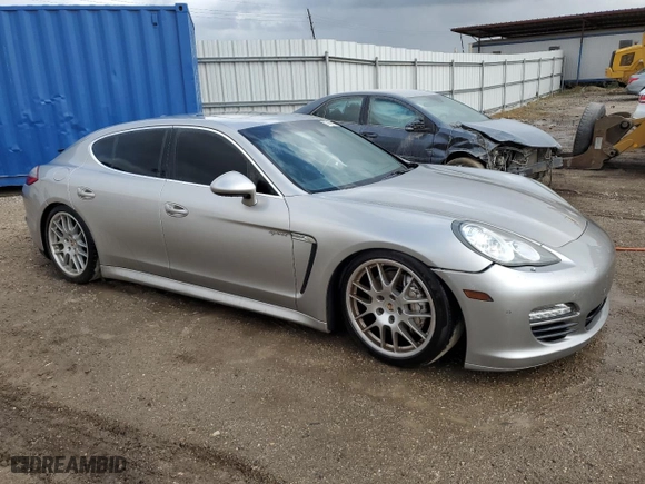 2012 Porsche Panamera S Hybrid with VIN WP0AD2A73CL045369, listed as a Copart auction lot 77459904 with 107,301 mi miles and Clean Title. Bid and sale history available at carsss.com. Image 4.