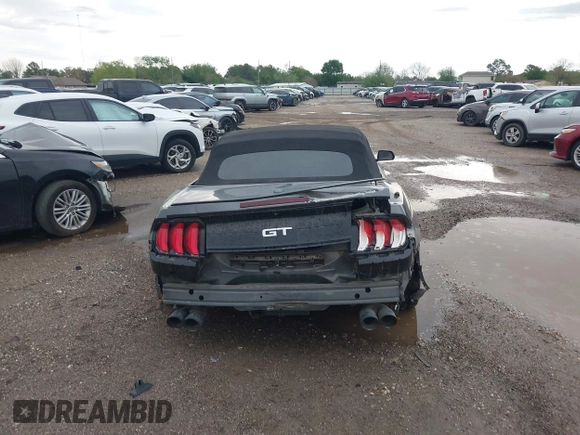 2019 Ford Mustang GT Premium with VIN 1FATP8FF1K5126270, listed as a IAAI auction lot 41778058 with Not Provided miles. Bid and sale history available at carsss.com. Image 15.