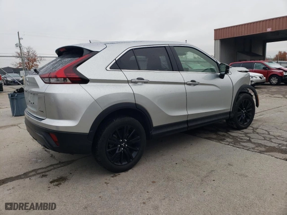 2023 Mitsubishi Eclipse Cross LE with VIN JA4ATVAA5PZ005968, listed as a Copart auction lot 81810404 with 20,420 mi miles and Salvage Title. Bid and sale history available at carsss.com. Image 3.